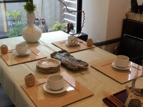 ほうじ茶とおはぎのお茶の時間 (3)