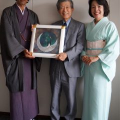 河野元昭先生と藤林徳也先生