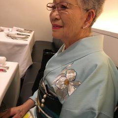 お客様に素敵に着こなしていただいて幸せな着物❤️