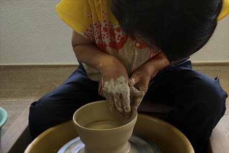 砥部町陶芸創作館轆轤体験