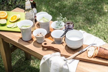 砥部焼　白潟八洲彦　白磁　フリーカップ　TOBEYAKI　　white　porcelain　cup