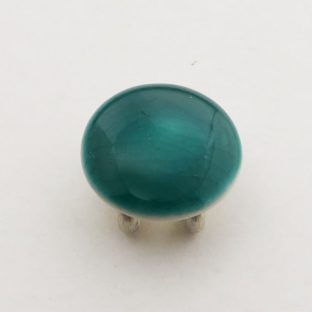 九谷五彩帯留(三分紐) 緑