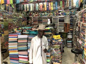 アフリカンプリント 木綿着物 オーダーメイド | 山田 聡子のギャラリー