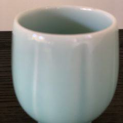 砥部焼　緑光窯　亀田緑光さん、茂友さん