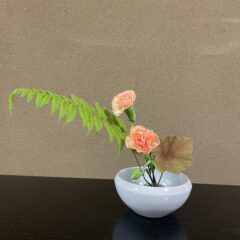 砥部焼　de  いけばな